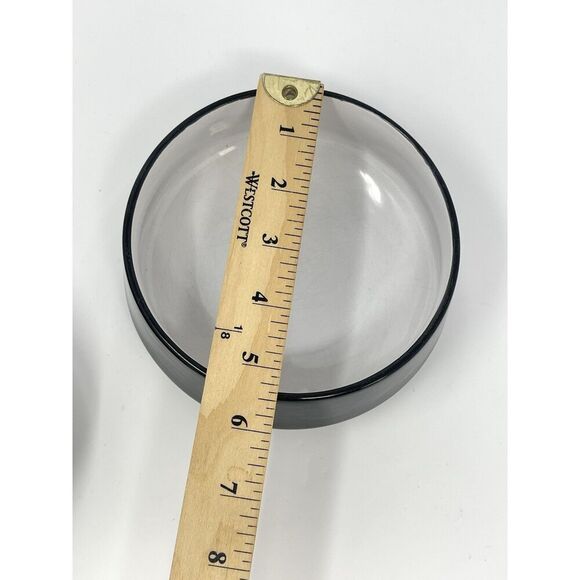 DANSK Kobenstyle Black White Soup Cereal All Purpose Bowls Quistgaard Set Of 2 - Picture 2 of 7